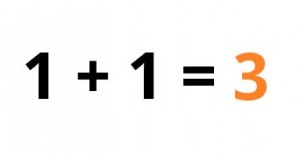 1+1=3