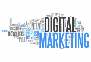 Digital Marketing Word Cloud