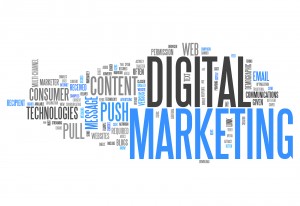 Digital Marketing Word Cloud